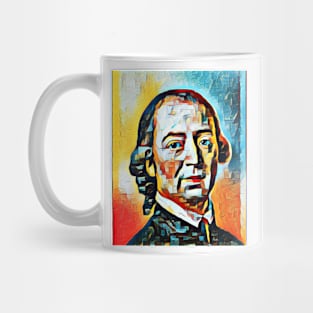 Johann Gottfried Herder abstract Portrait | Johann Gottfried Herder Artwork 4 Mug